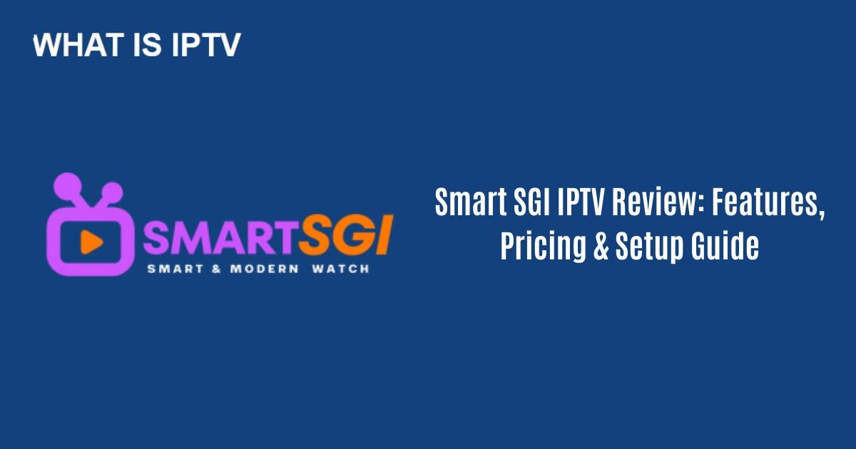SmartSGI IPTV