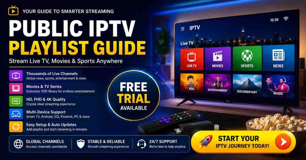 Public IPTV Playlist