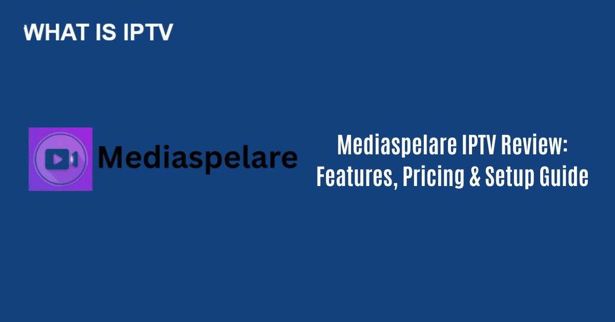 Mediaspelare IPTV