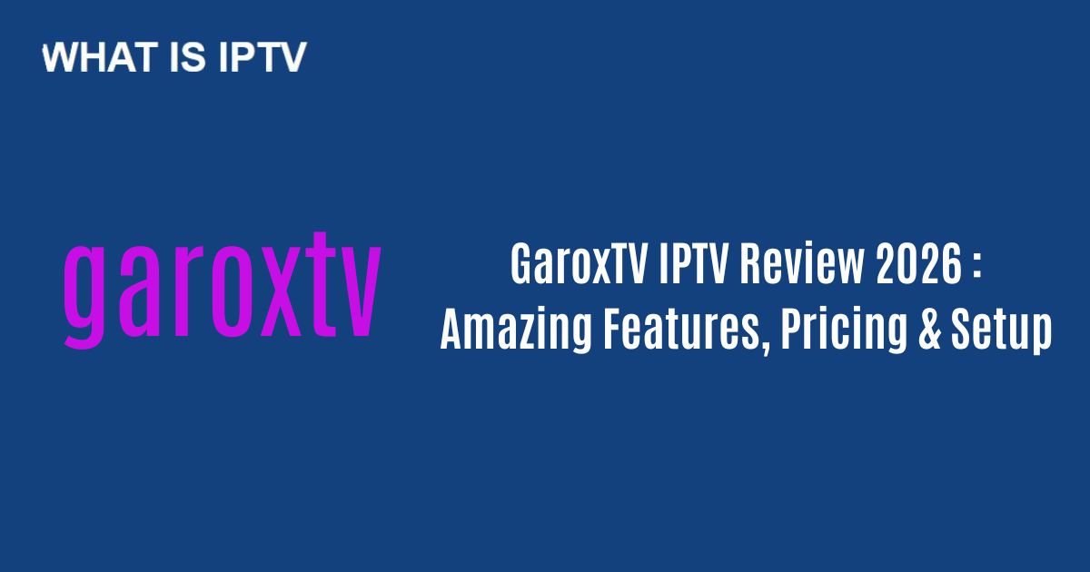 GaroxTV